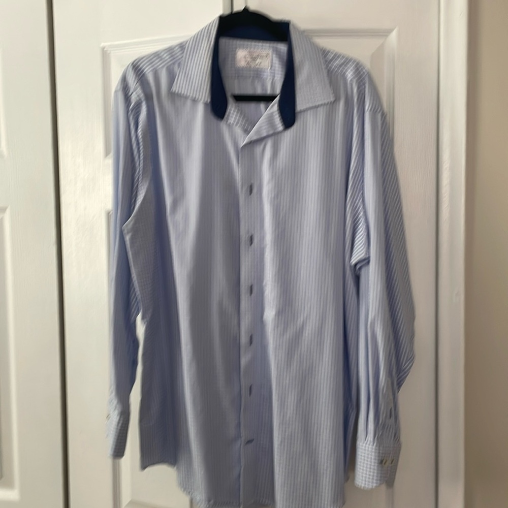 Lorenzo UOMO The perfect White Shirt. 17.5 34-35.
